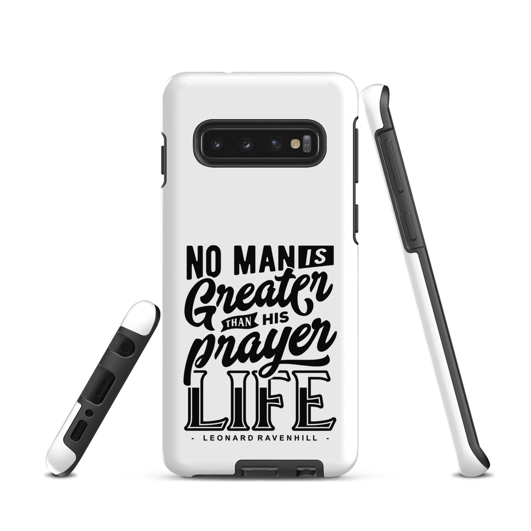 Christian Phone Case Prayer Life White for Samsung® Samsung® Phone Cases   