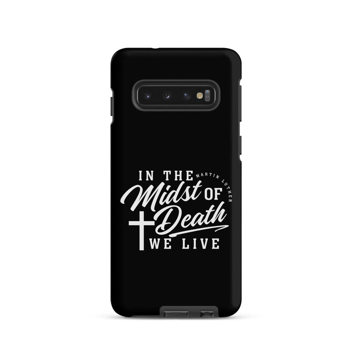 Christian Phone Case Midst of Death Black for Samsung® Samsung® Phone Cases Matte Samsung Galaxy S10 