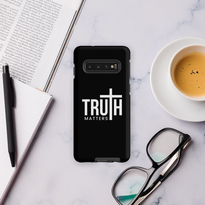 Christian Phone Case Truth Matters Black for Samsung® Samsung® Phone Cases   