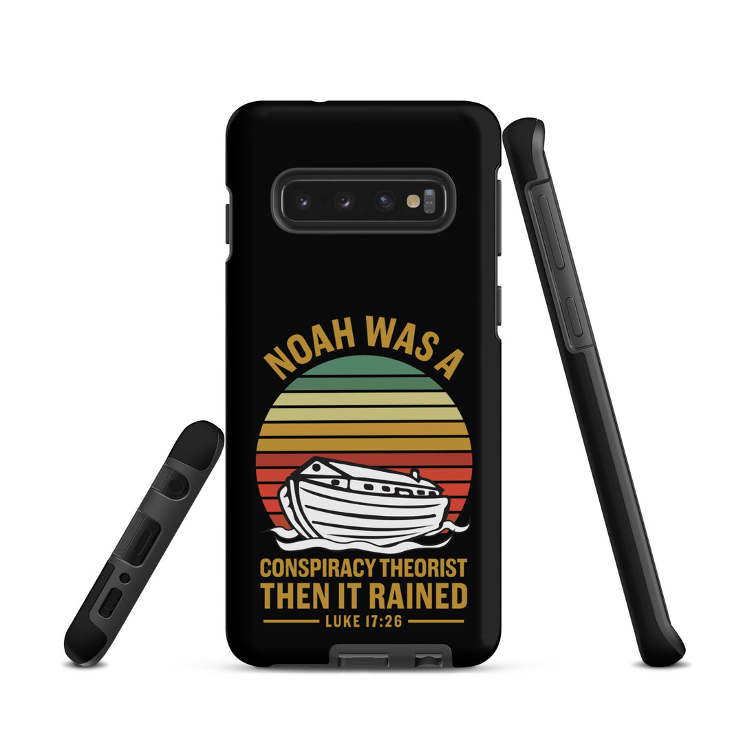 Christian Phone Case Noah Conspiracy Black for Samsung® Samsung® Phone Cases   