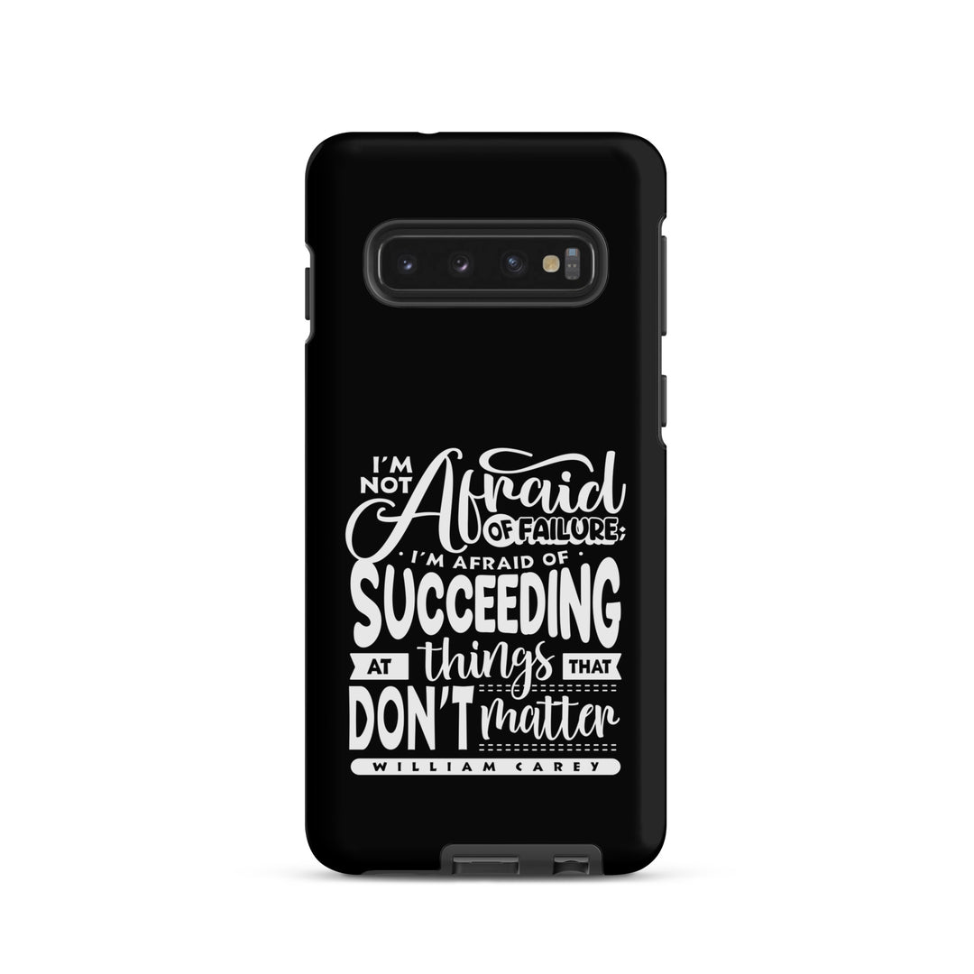 Christian Phone Case Things That Matter Black for Samsung® Samsung® Phone Cases Matte Samsung Galaxy S10 