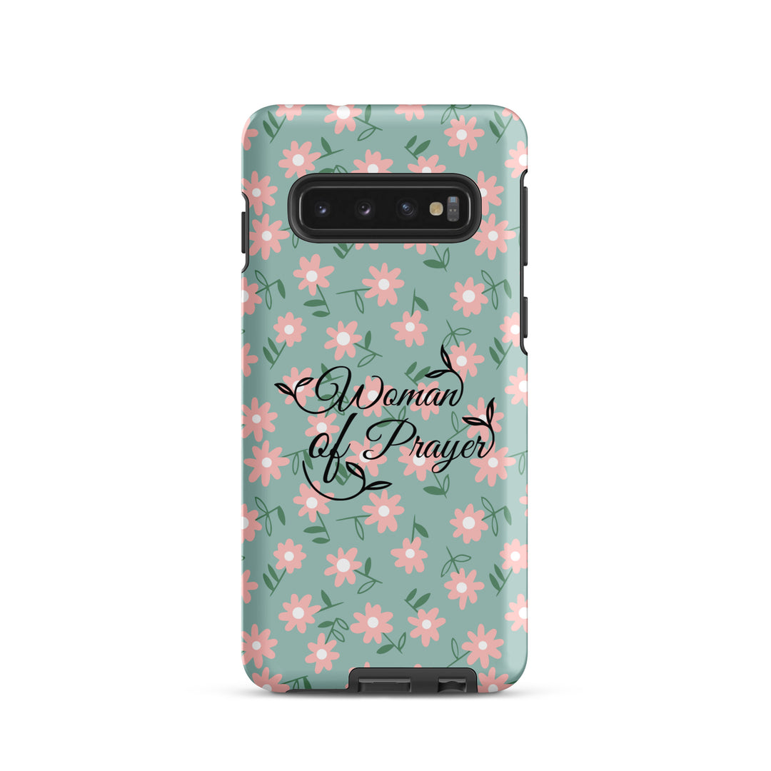 Christian Phone Case Woman of Prayer Daisy for Samsung® Samsung® Phone Cases Matte Samsung Galaxy S10 