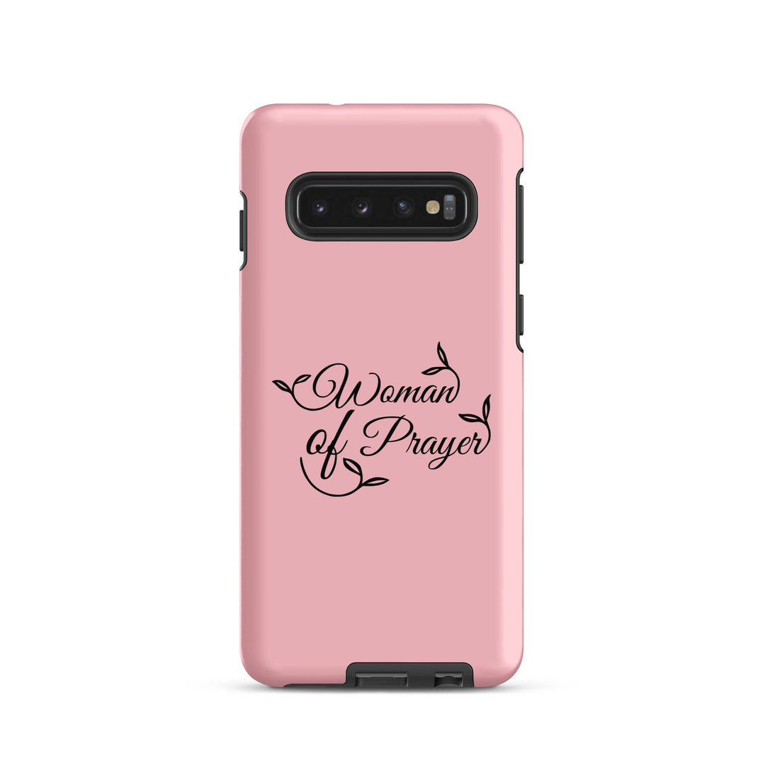 Christian Phone Case Woman of Prayer Pink for Samsung® Samsung® Phone Cases Matte Samsung Galaxy S10 