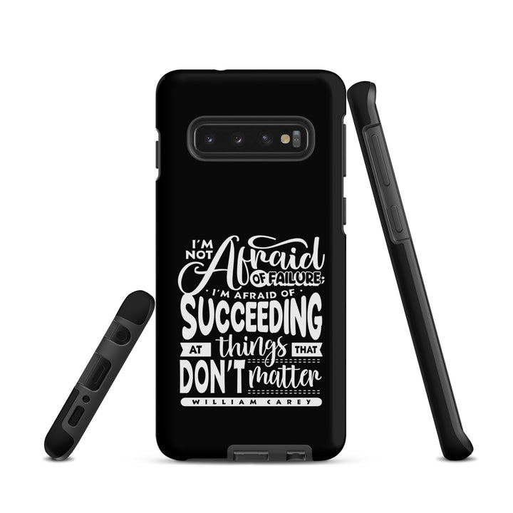 Christian Phone Case Things That Matter Black for Samsung® Samsung® Phone Cases   