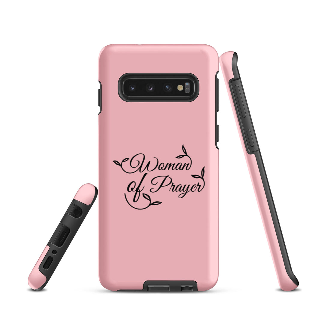 Christian Phone Case Woman of Prayer Pink for Samsung® Samsung® Phone Cases   