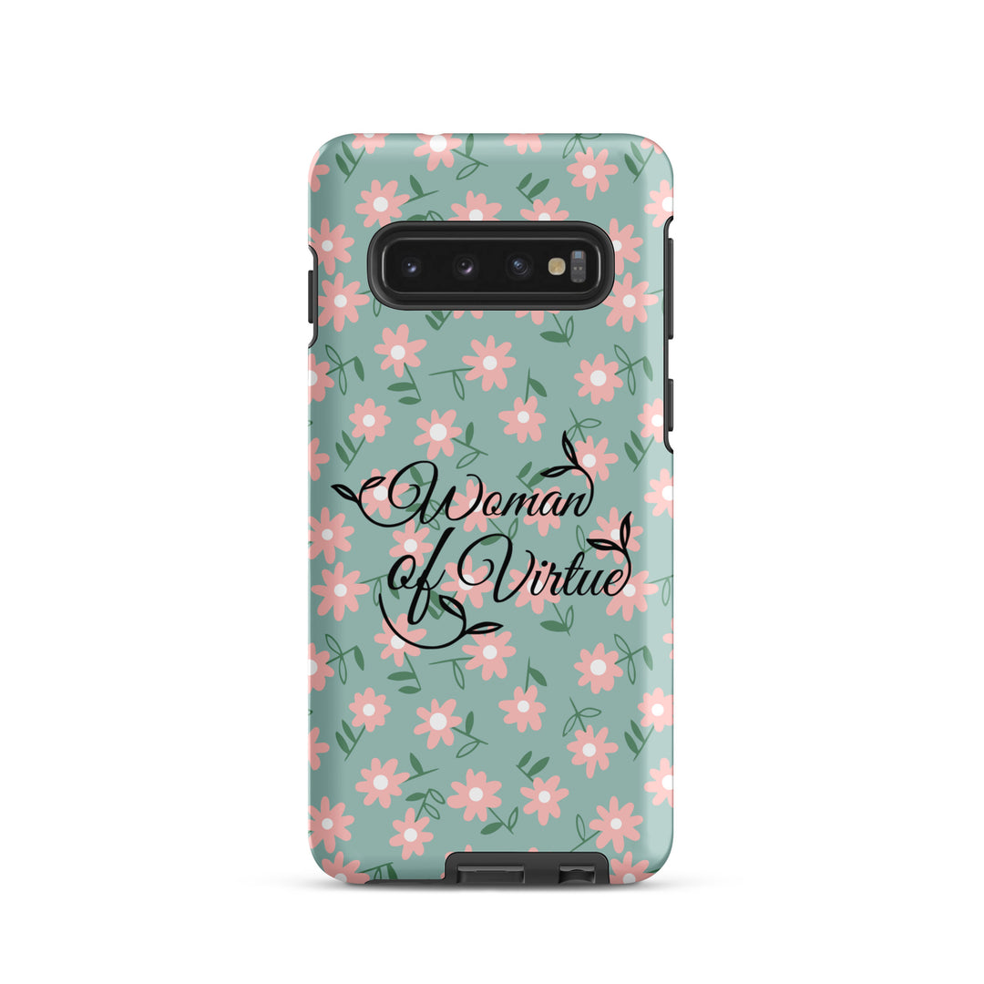 Christian Phone Case Woman of Virtue Daisy for Samsung® Samsung® Phone Cases Matte Samsung Galaxy S10 