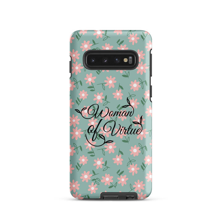 Christian Phone Case Woman of Virtue Daisy for Samsung® Samsung® Phone Cases Matte Samsung Galaxy S10 