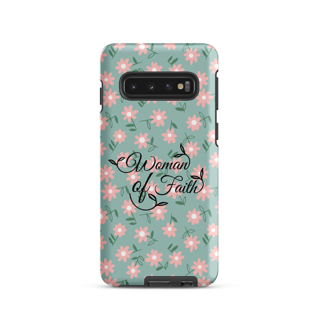 Christian Phone Case Woman of Faith Daisy for Samsung® Samsung® Phone Cases Matte Samsung Galaxy S10 