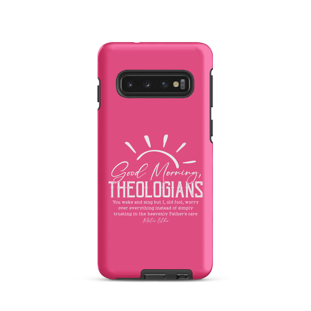 Christian Phone Case Luther's Theologians Pink for Samsung® Samsung® Phone Cases Matte Samsung Galaxy S10 