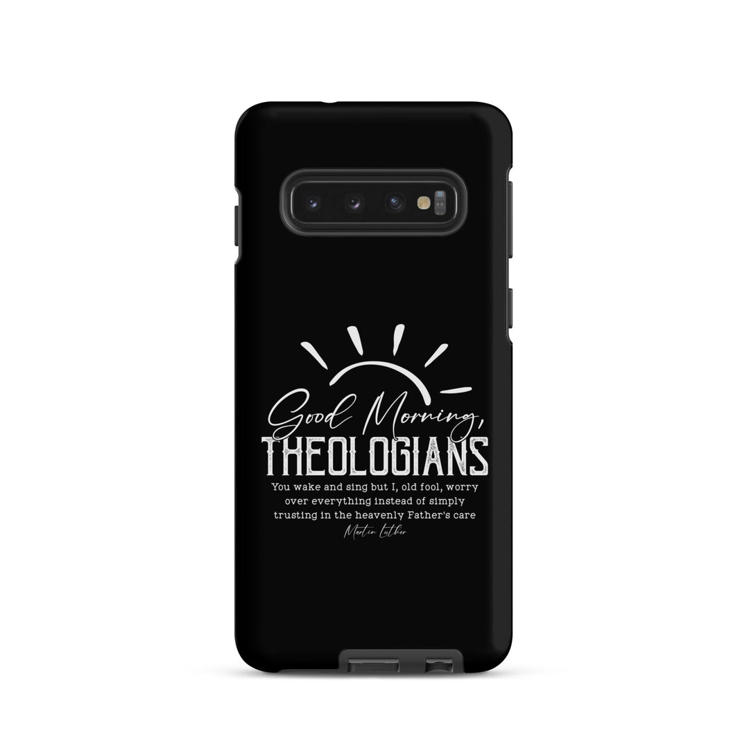 Christian Phone Case Luther's Theologians Black for Samsung® Samsung® Phone Cases Matte Samsung Galaxy S10 