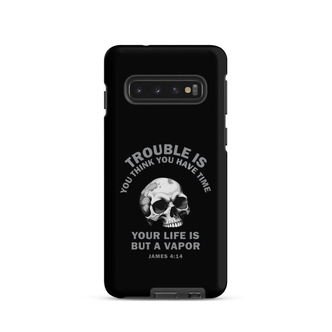 Christian Phone Case Life Is Vapor Black for Samsung® Samsung® Phone Cases Matte Samsung Galaxy S10 