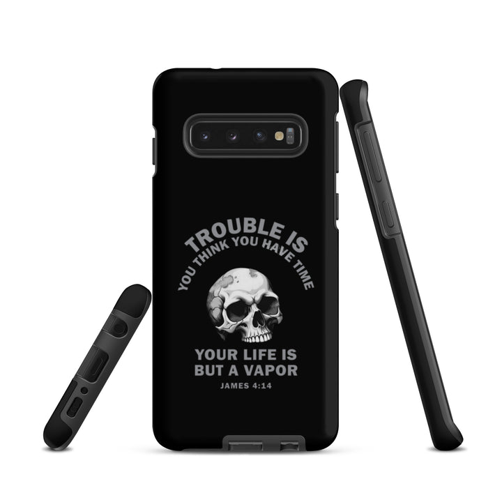 Christian Phone Case Life Is Vapor Black for Samsung® Samsung® Phone Cases   