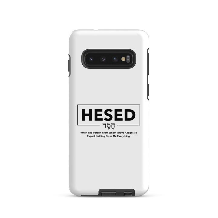 Christian Phone Case Hesed Everything White for Samsung® Samsung® Phone Cases Matte Samsung Galaxy S10 