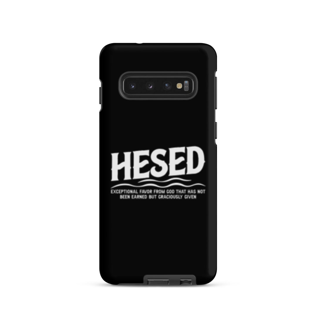 Christian Phone Case Exceptional Favor Black for Samsung® Samsung® Phone Cases Matte Samsung Galaxy S10 