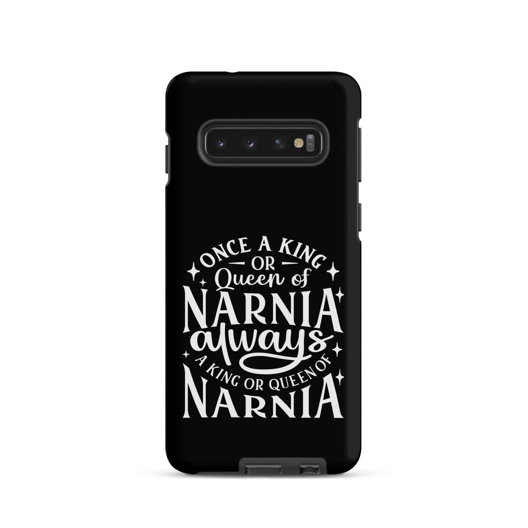 Christian Phone Case King or Queen Narnia Black for Samsung® Samsung® Phone Cases Matte Samsung Galaxy S10 