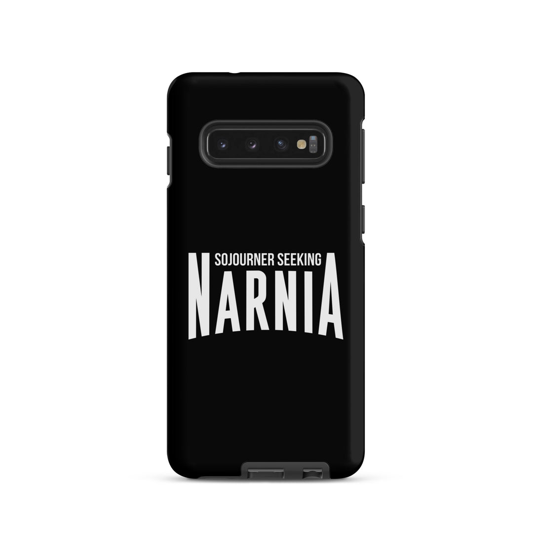 Christian Phone Case Sojourner Seeking Narnia Black for Samsung® Samsung® Phone Cases Matte Samsung Galaxy S10 