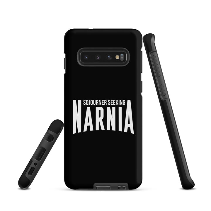 Christian Phone Case Sojourner Seeking Narnia Black for Samsung® Samsung® Phone Cases   