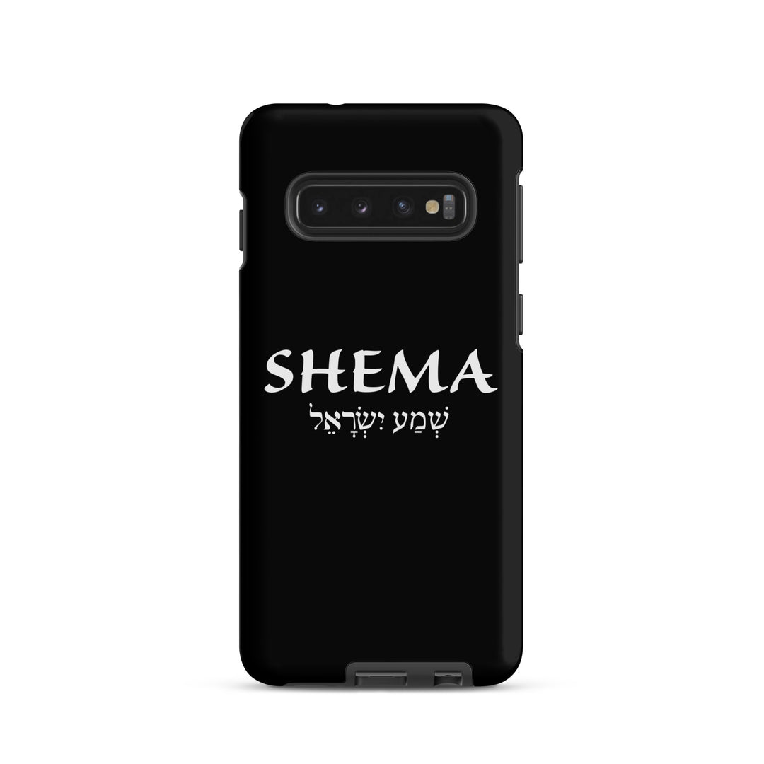 Christian Phone Case Shema Hebrew Black for Samsung® Samsung® Phone Cases Matte Samsung Galaxy S10 