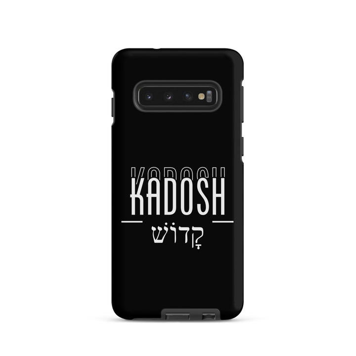 Christian Phone Case Kadosh Hebrew Black for Samsung® Samsung® Phone Cases Matte Samsung Galaxy S10 