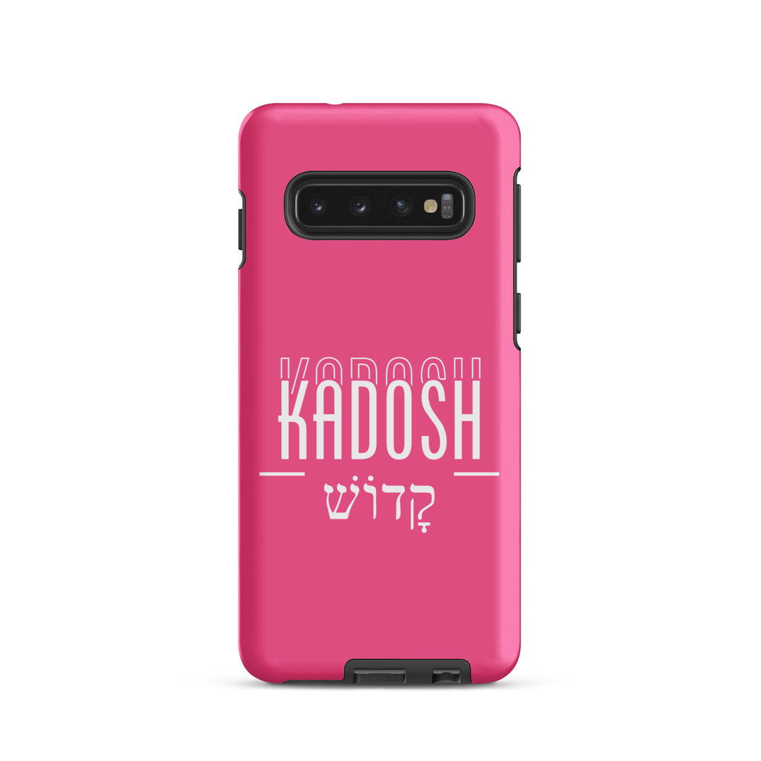 Christian Phone Case Kadosh Hebrew Pink for Samsung® Samsung® Phone Cases Matte Samsung Galaxy S10 