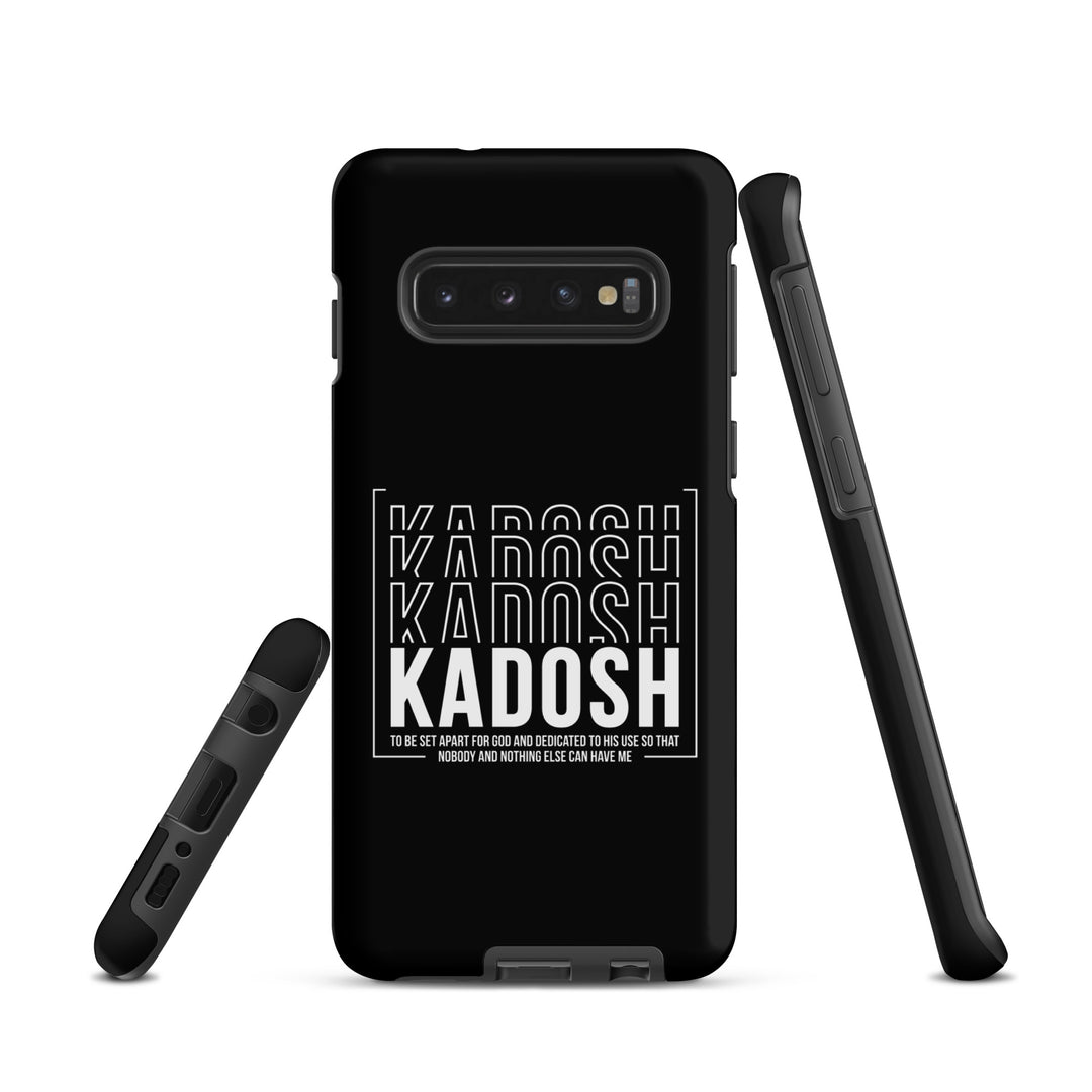 Christian Phone Case Kadosh Dedicated To His Use Black for Samsung® Samsung® Phone Cases   