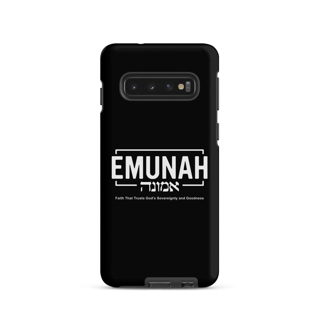 Christian Phone Case Emunah Faith That Trusts for Samsung® Samsung® Phone Cases Matte Samsung Galaxy S10 