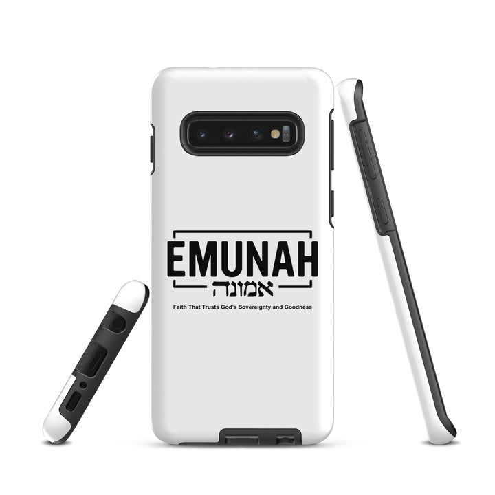 Christian Phone Case Emunah Faith That Trusts White for Samsung® Samsung® Phone Cases   