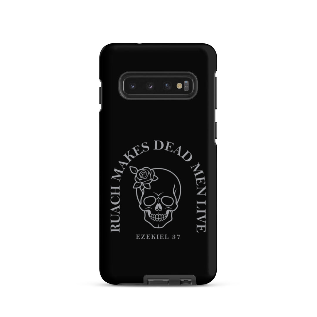 Christian Phone Case Ruach Makes Dead Men Live Black for Samsung® Samsung® Phone Cases Matte Samsung Galaxy S10 