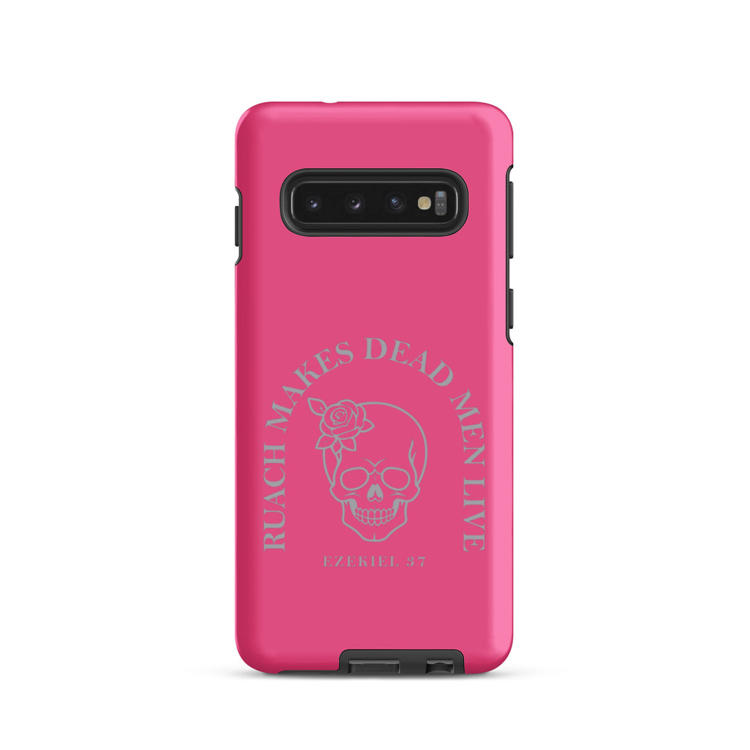 Christian Phone Case Ruach Makes Dead Men Live Pink for Samsung® Samsung® Phone Cases Matte Samsung Galaxy S10 