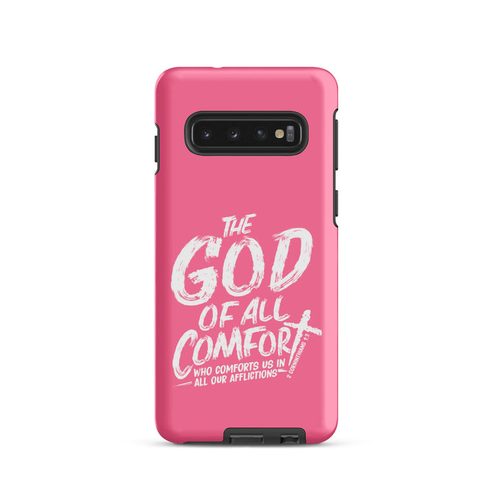 Christian Phone Case God of All Comfort Pink for Samsung® Samsung® Phone Cases   