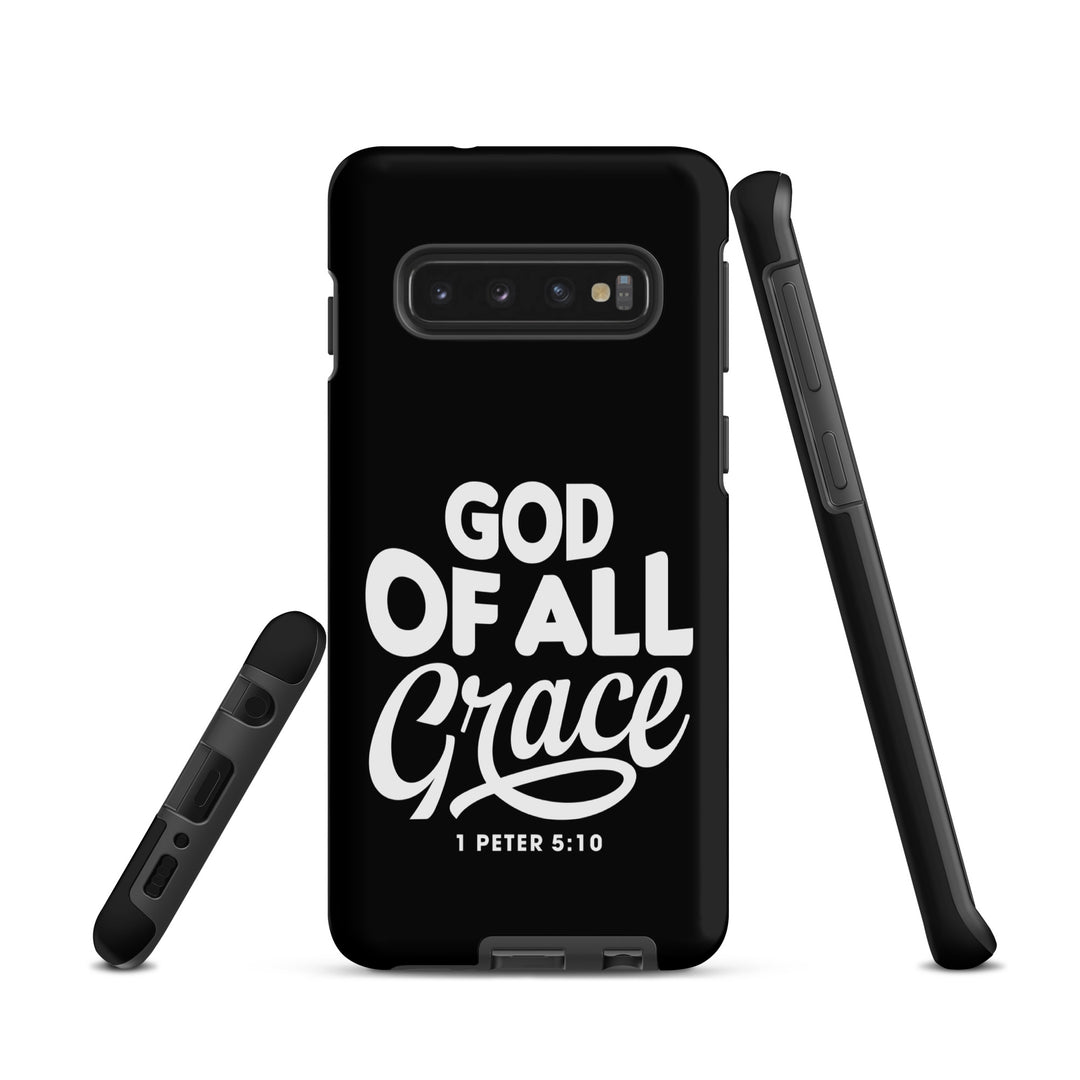 Christian Phone Case God of All Grace Black for Samsung® Samsung® Phone Cases   