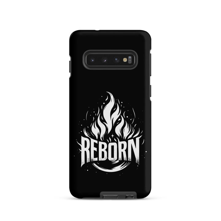 Christian Phone Case Reborn Black for Samsung® Samsung® Phone Cases Matte Samsung Galaxy S10 