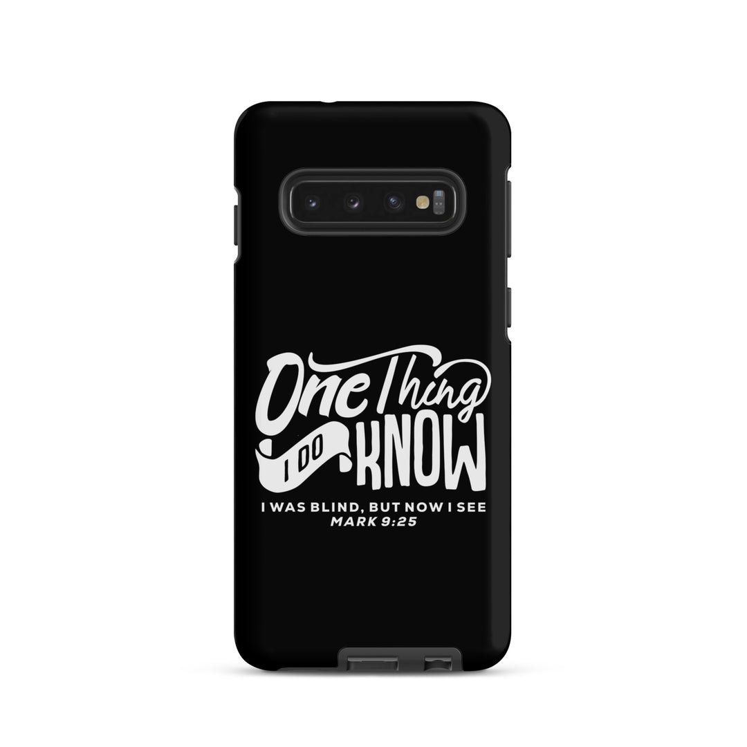 Christian Phone Case Now I See Black for Samsung® Samsung® Phone Cases Matte Samsung Galaxy S10 