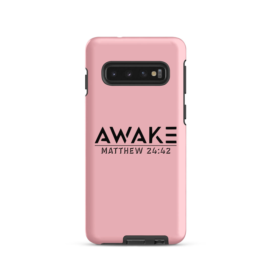 Christian Phone Case Awake  Pink for Samsung® Samsung® Phone Cases Matte Samsung Galaxy S10 