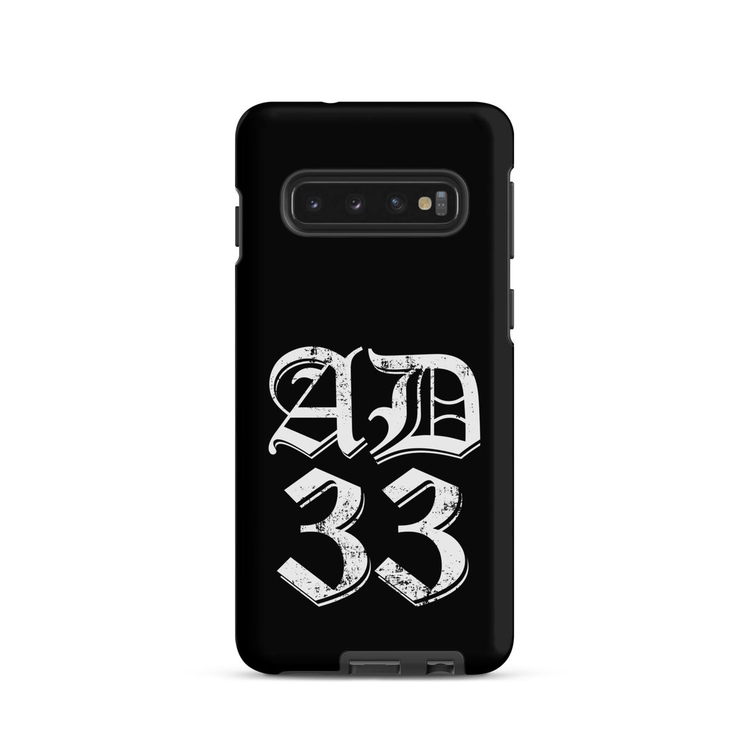 Christian Phone Case AD 33 Old English Black for Samsung® Samsung® Phone Cases Matte Samsung Galaxy S10 