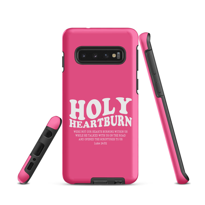 Christian Phone Case Holy Heartburn Pink for Samsung® Samsung® Phone Cases   