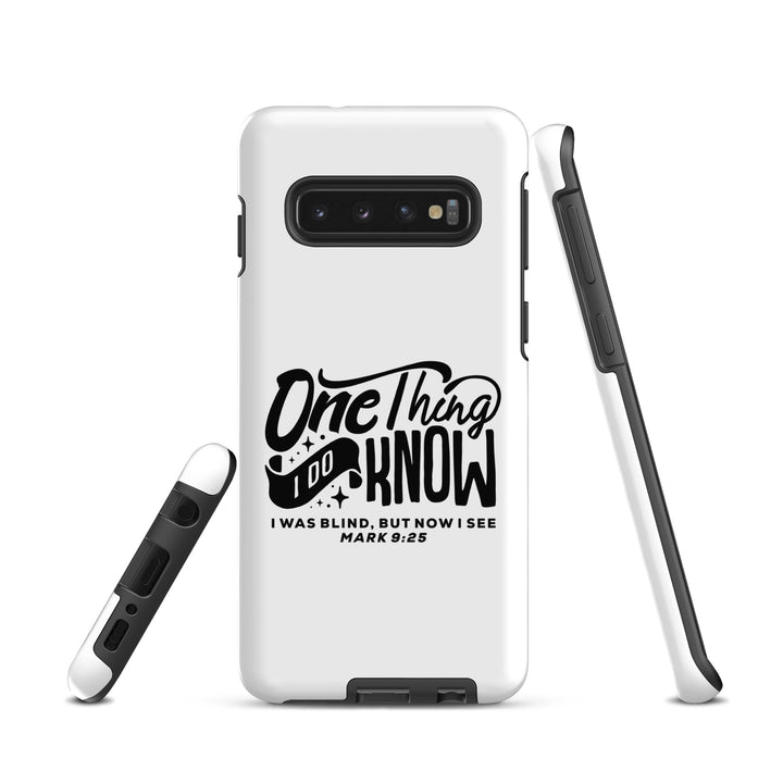 Christian Phone Case Now I See White for Samsung® Samsung® Phone Cases   