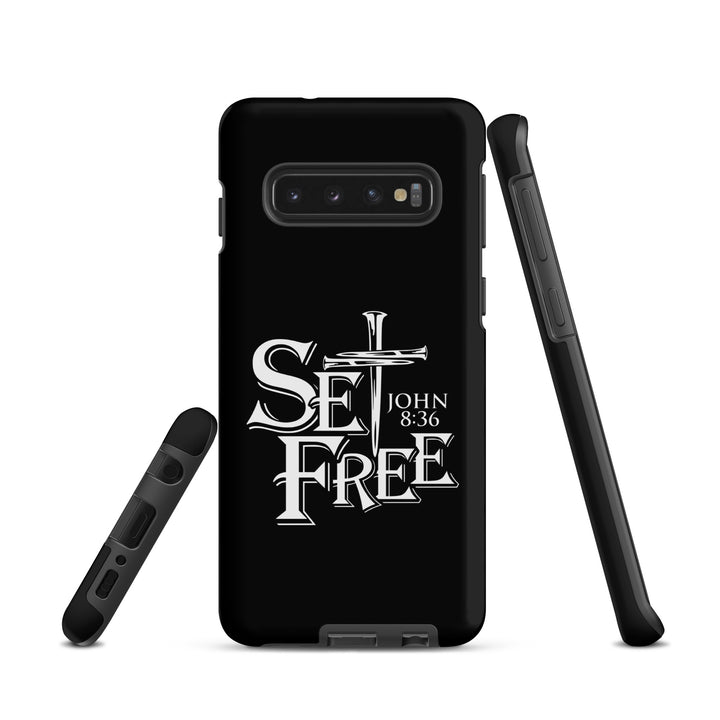 Christian Phone Case Set Free Black for Samsung® Samsung® Phone Cases   