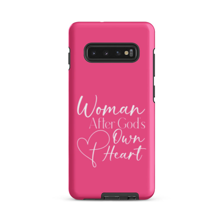 Christian Phone Case Woman After God's Heart for Samsung® Samsung® Phone Cases Matte Samsung Galaxy S10 Plus 