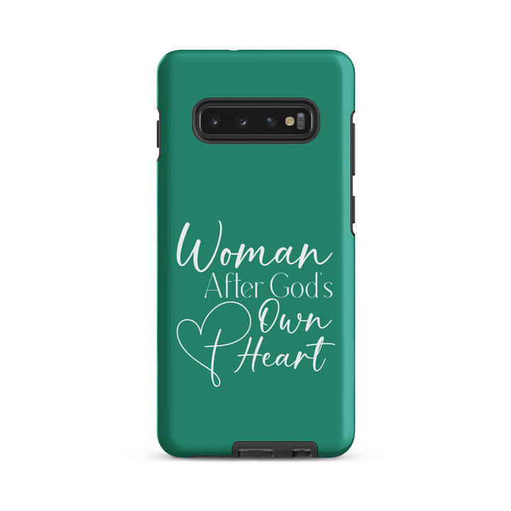 Christian Phone Case Woman After God's Heart for Samsung® Samsung® Phone Cases Matte Samsung Galaxy S10 Plus 