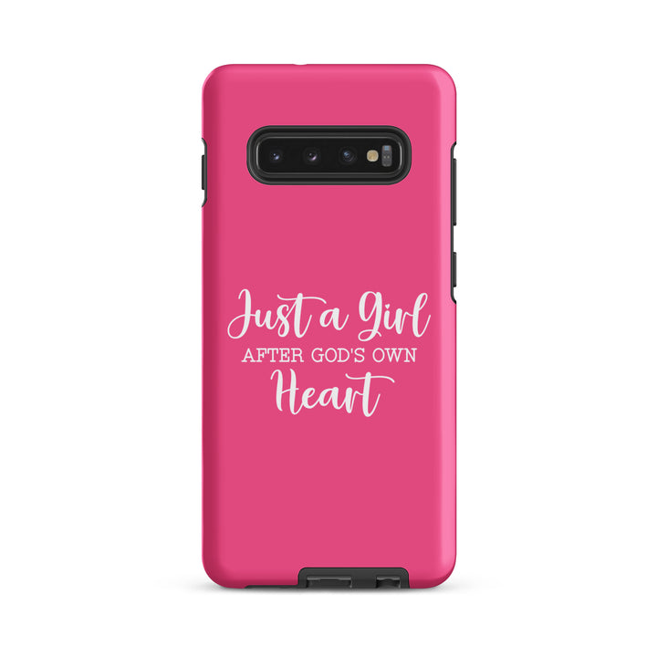 Christian Phone Case Girl After God's Heart for Samsung® Samsung® Phone Cases Matte Samsung Galaxy S10 Plus 