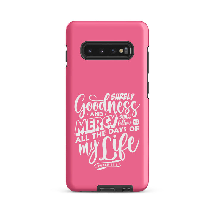 Christian Phone Case Goodness and Mercy for Samsung® Samsung® Phone Cases Matte Samsung Galaxy S10 Plus 