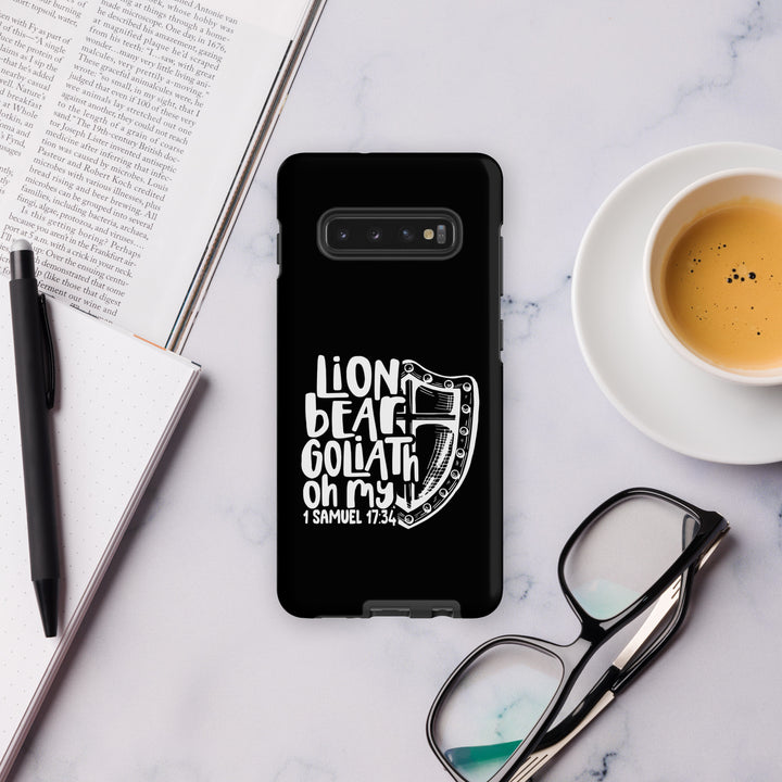 Christian Phone Case Lion Bear Goliath Oh My for Samsung® Samsung® Phone Cases   