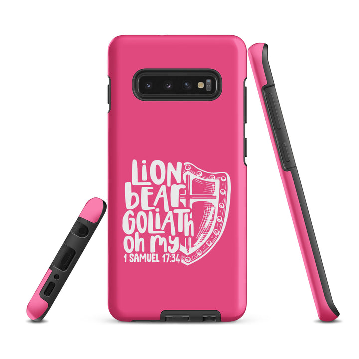 Christian Phone Case Lion Bear Goliath Oh My for Samsung® Samsung® Phone Cases   