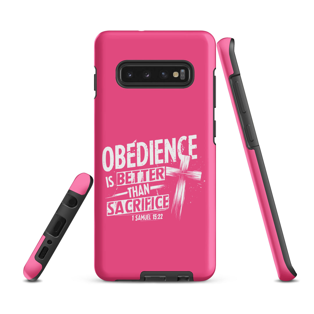 Christian Phone Case Obedience Is Better for Samsung® Samsung® Phone Cases   