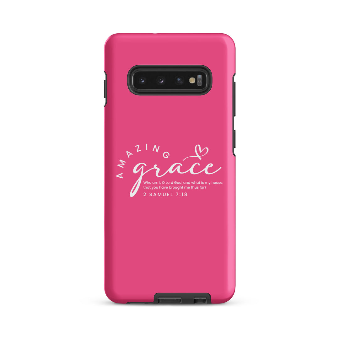 Christian Phone Case Amazing Grace Pink for Samsung® Samsung® Phone Cases Matte Samsung Galaxy S10 Plus 