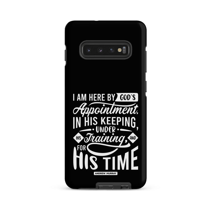 Christian Phone Case His Time Black for Samsung® Samsung® Phone Cases Matte Samsung Galaxy S10 Plus 