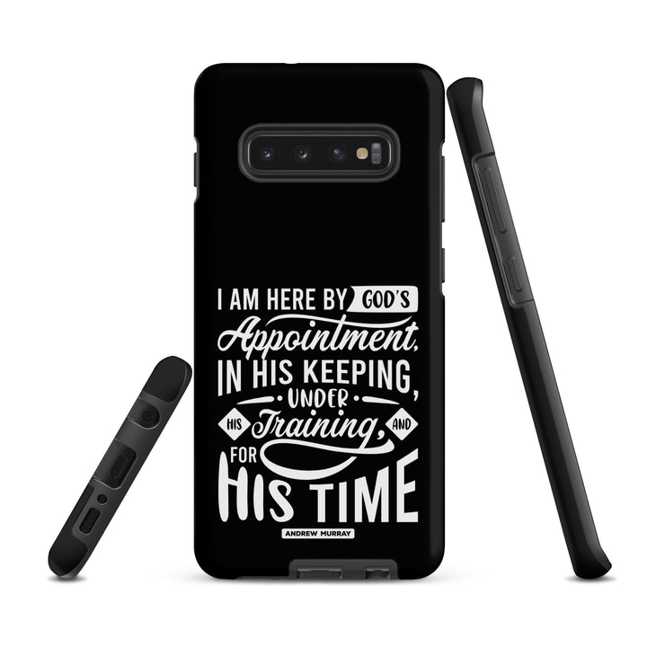 Christian Phone Case His Time Black for Samsung® Samsung® Phone Cases   