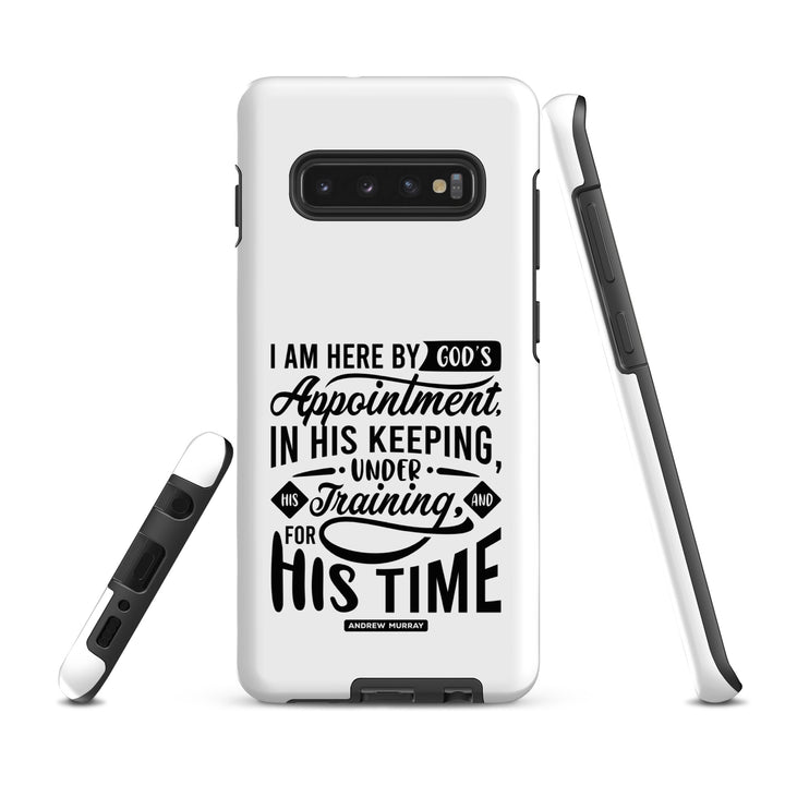 Christian Phone Case His Time White for Samsung® Samsung® Phone Cases   