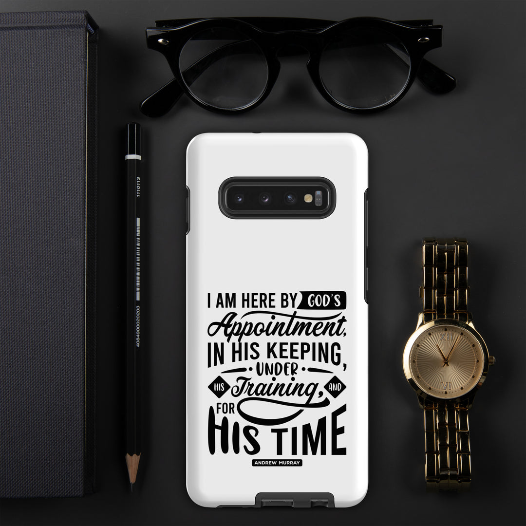 Christian Phone Case His Time White for Samsung® Samsung® Phone Cases   